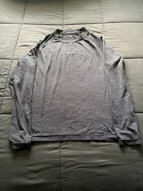 YoungLA Men's Crewneck Performance Long Sleeve Shirt